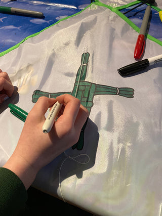 Celebrating Ireland's First Female Patron Saint Through Creative Kite Making