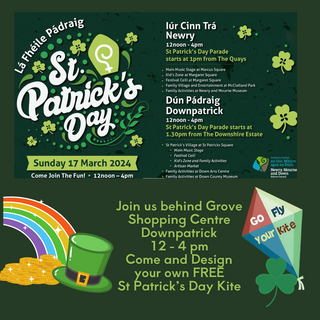 St Patrick's Day Celebrations in Downpatrick Kite Workshops